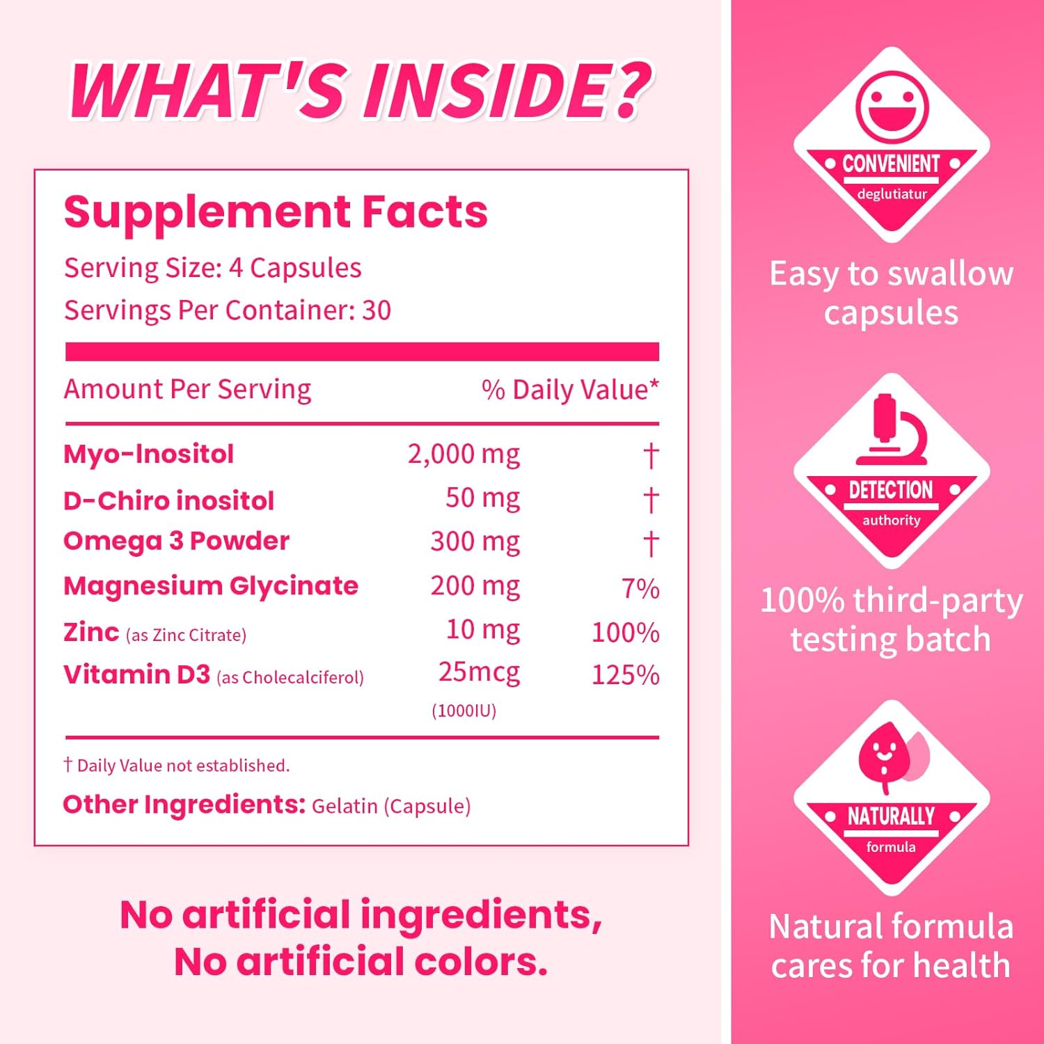 HAIION 2024 PCOS Multivitamin for Women - Hormone Balance Support Supplement with Menopause and Mood Support - PMS Relief - 240 Capsules (Pack of 2)