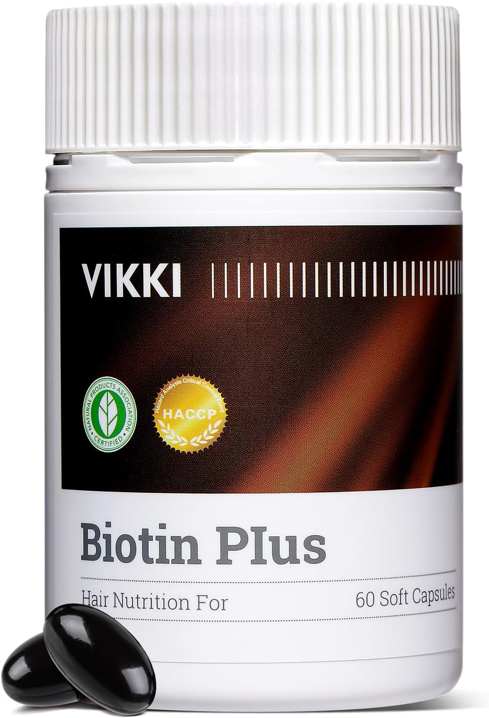 Hair, Skin, and Nails Health Supplement for Women & Men - Multivitamin with Vitamins C & B2 for Thicker Hair, Reduced Wrinkles, Fine Lines, and Skin Care - 60 Capsules