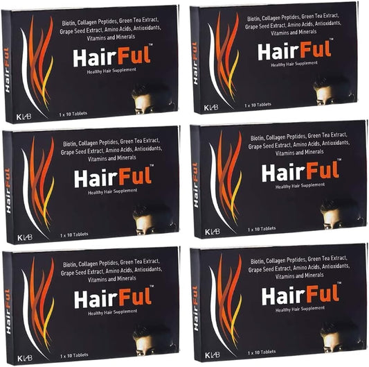 HairFul Biotin Supplement - 60 Tablets with Zero Side Effects from Pharmacylife