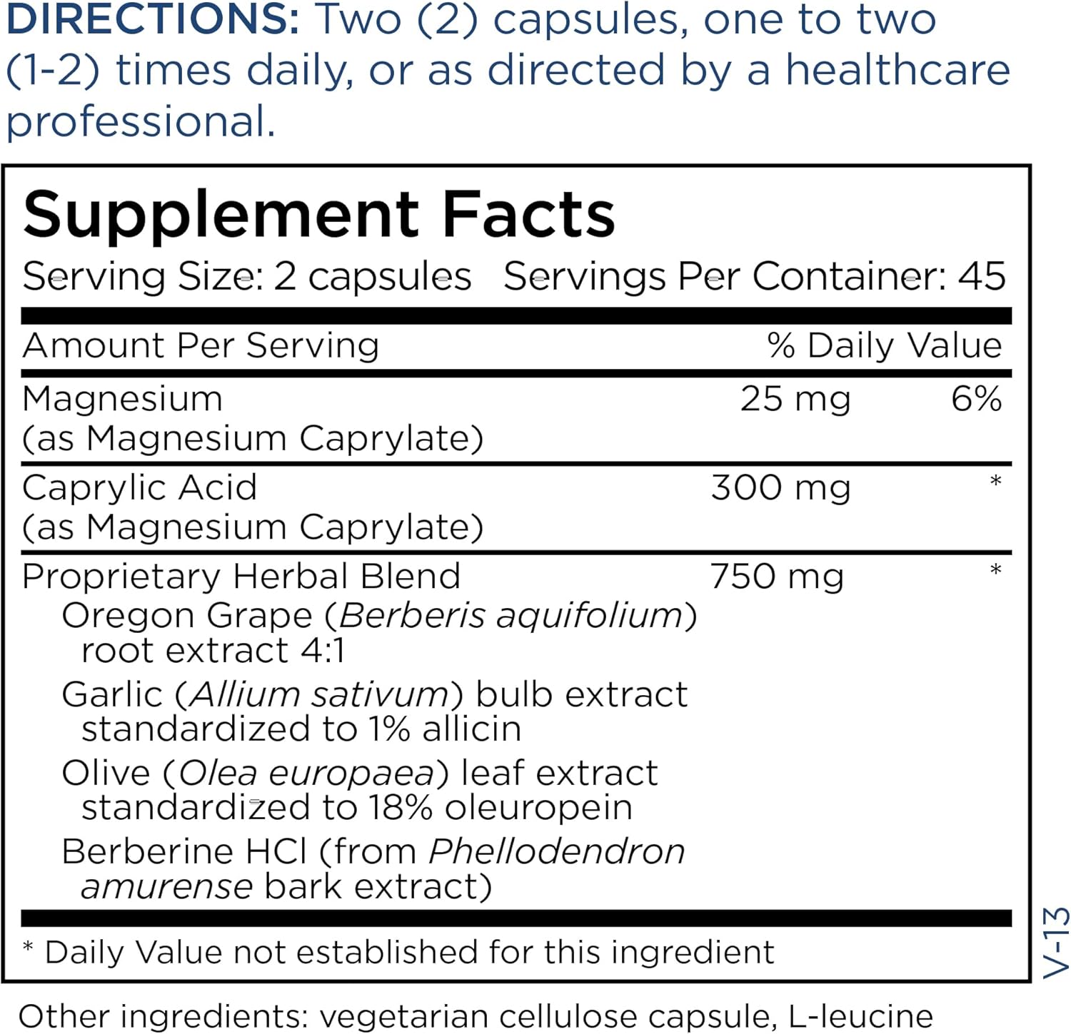 Happy Belly Gut Support Supplement with Caprylic Acid, Black Walnut, Olive Leaf, and Barberry - 90 Capsules for Digestive Health and Balance