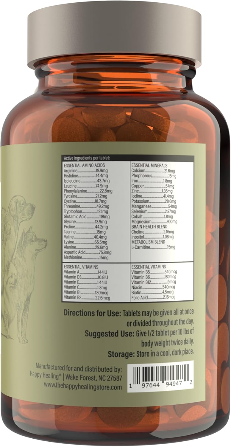 Happy Healing Happy K-9 - Comprehensive Multivitamin for Dogs
