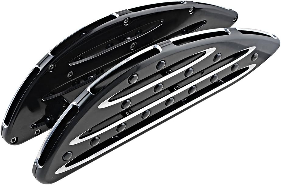 Harley Touring FLH FLT Floorboards + Pedal Kit + Shift Lever Set for 2009-2013 Models by Astra Depot