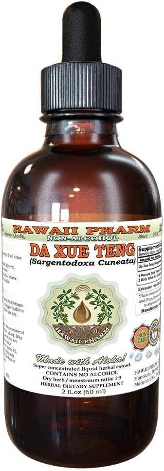 Hawaii Pharm LLC Da Xue Teng 2 oz Herbal Supplement Liquid Extract Tincture