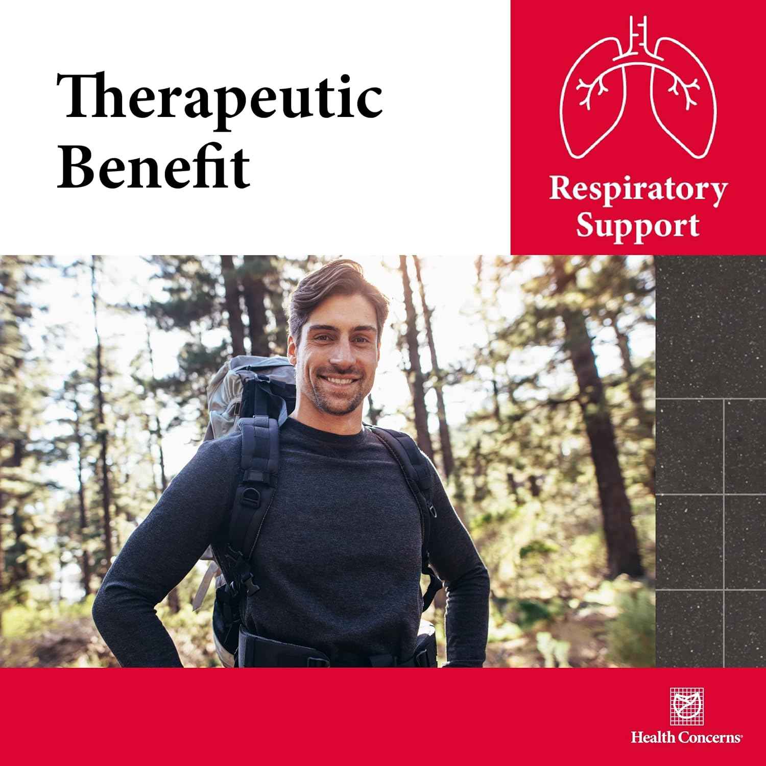 Health Concerns Cordyceps PS – Lung Support & Respiratory Health Supplement – Mushroom Fruiting Body for Immune Function, Heart Health, Circulation, Athletic Energy, Oxygen Support – 50 Capsules