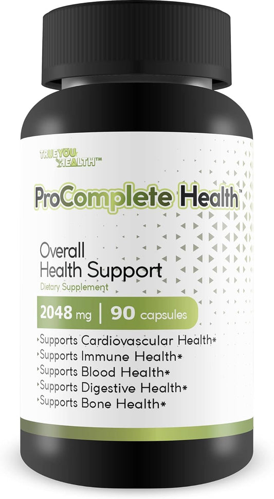 Health Pro Complete Health Supplement for Men & Women - Daily Support for Heart, Blood, Digestive, Cognitive, & Bone Health - Vitamins, Minerals, Antioxidants, Herbal Extracts - Immune Boost