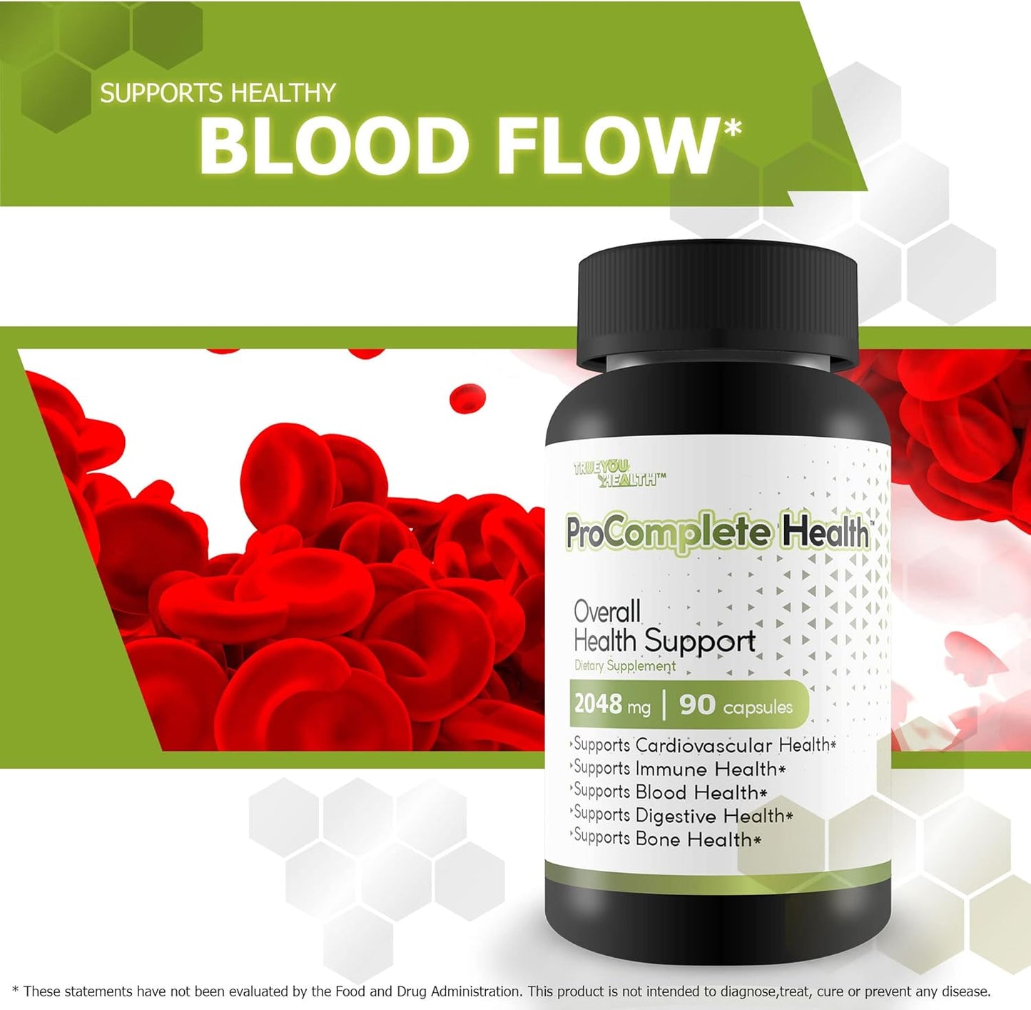 Health Pro Complete Health Supplement for Men & Women - Daily Support for Heart, Blood, Digestive, Cognitive, & Bone Health - Vitamins, Minerals, Antioxidants, Herbal Extracts - Immune Boost