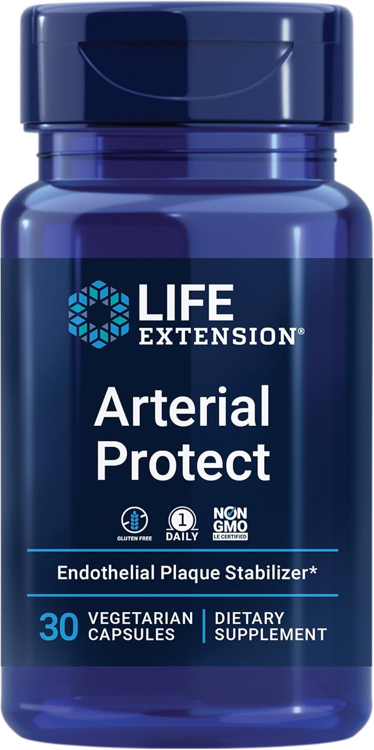 Heart Health & Blood Pressure Support Supplement with Saw Palmetto, Pygeum, Nettle Root & Lycopene - Arterial Protect & Ultra Prostate Formula for Men