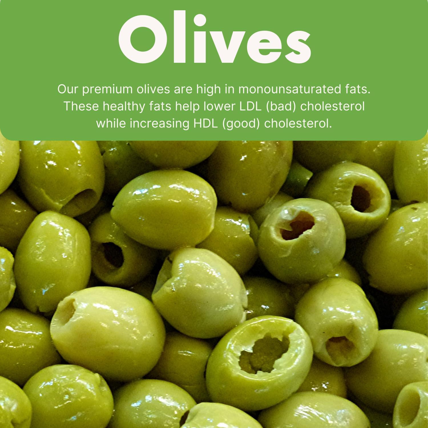 Heart-Healthy Olives & Acai Berries Supplement for Antioxidants, Monounsaturated Fats, and Fiber - Made in USA