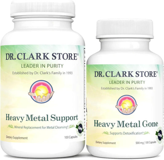 Heavy Metal Detox Support Kit with Himalayan Shilajit, EDTA, Magnesium, Zinc, Selenium & NAC - 200 Capsules for Toxin Removal & Mineral Replenishment