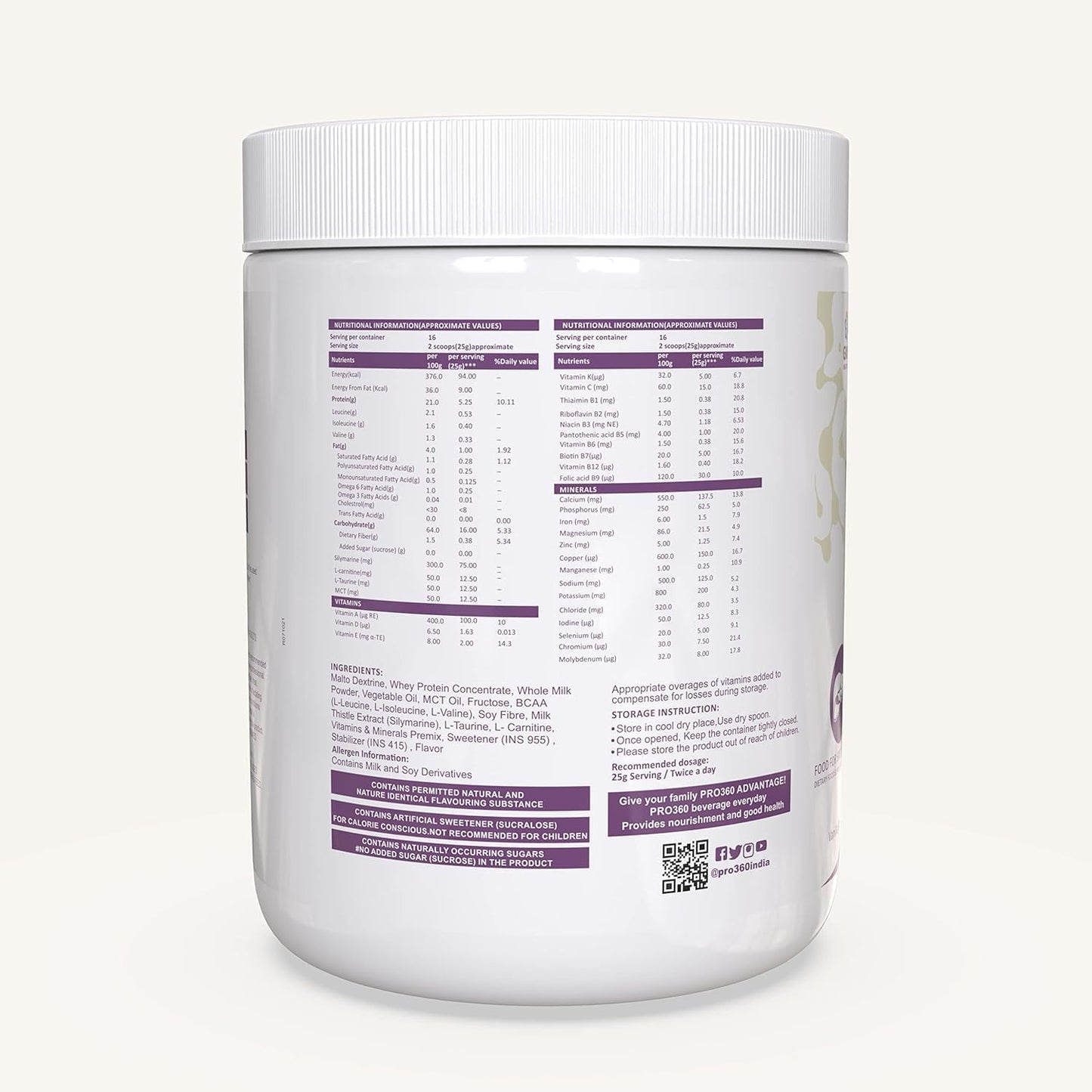 Hepa Liver Care Protein Supplement with Silymarin, MCT & BCAA - Complete Dietary Support for Liver - Vanilla 400G