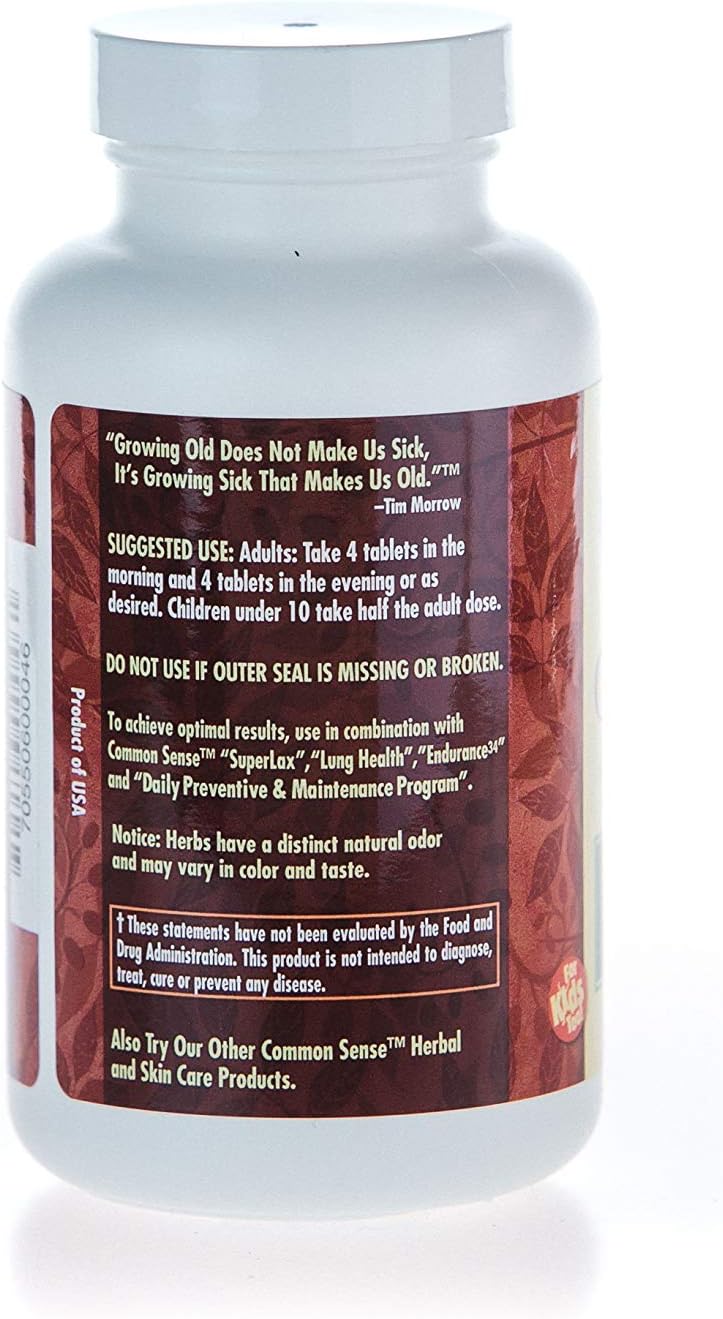 Herbal Cardio Support Tablets for Healthy Circulatory System (120 Count)