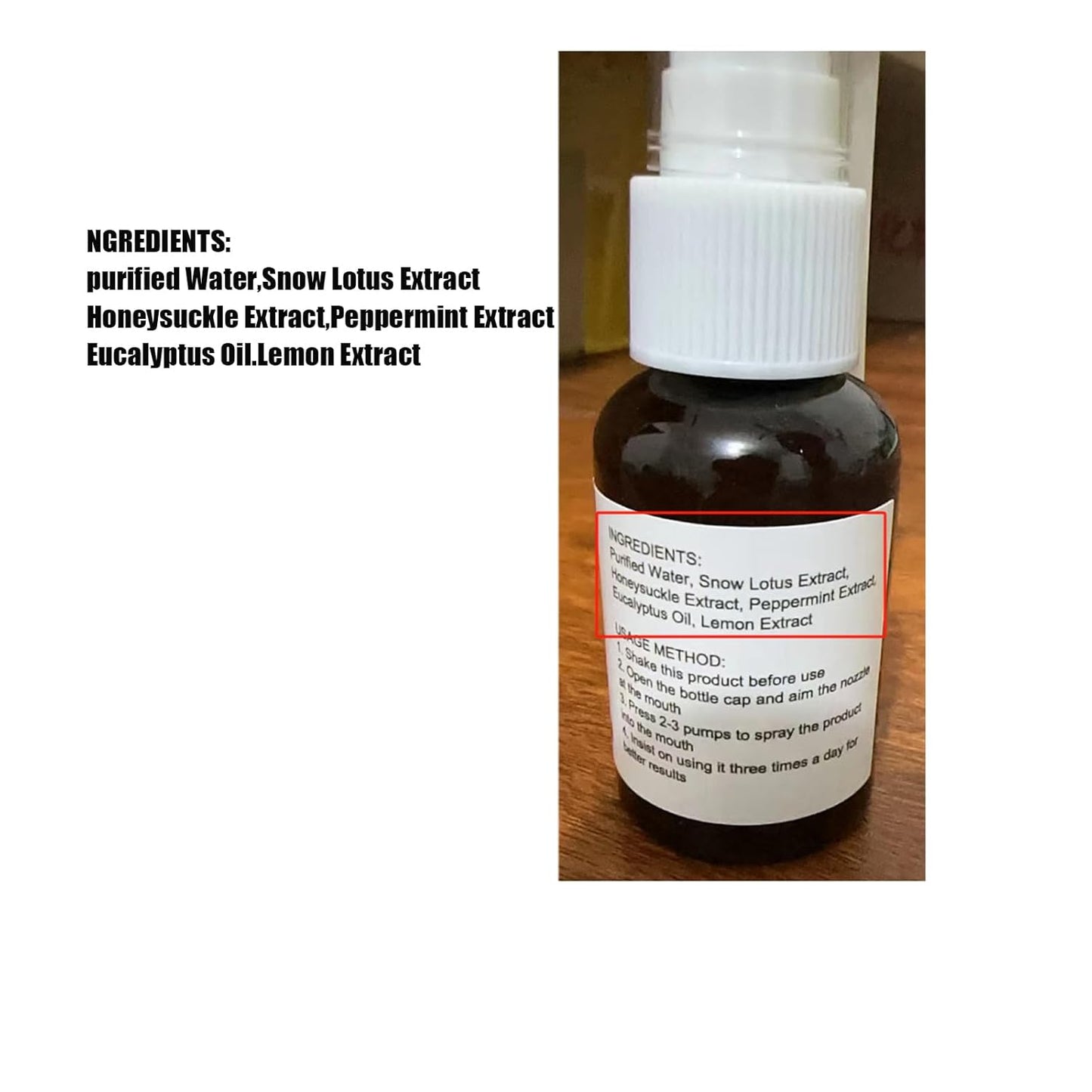 Herbal Lung Cleanse Spray - Natural Respiratory Support Formula