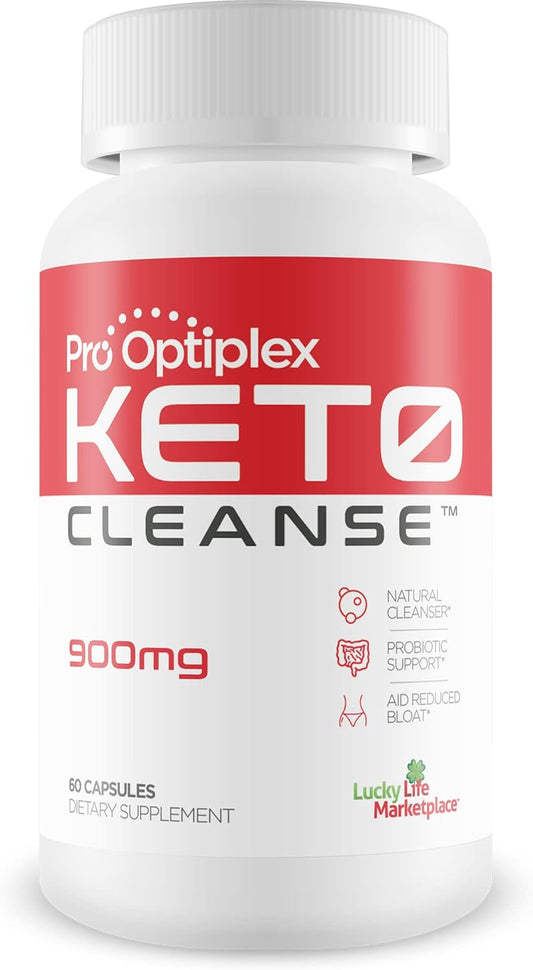 Herbal Probiotic Keto Cleanse - Natural Detox & Cleanse - Supports Full Body & Colon Cleansing - Reduces Bloating - Flushes Toxins & Waste