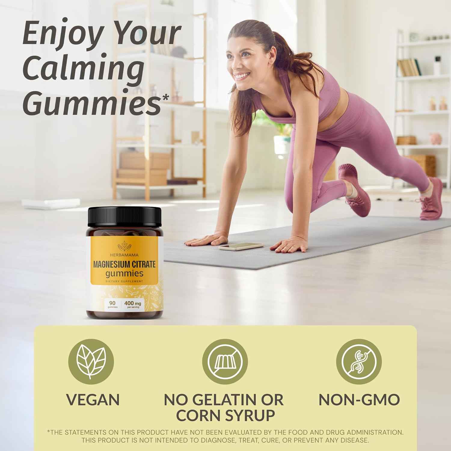 HERBAMAMA Milk Thistle and Magnesium Kit - Bundle of 1500 mg Milk Thistle & 400 mg Magnesium Citrate Gummies - Vegan, Non-GMO, Gelatin-Free - 2 Pack