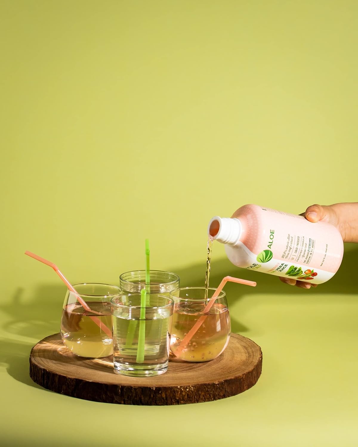 High Acemannan Concentration Aloe Vera Juice Infused with Kiwi Berry - Waterless Patented Formula for Maximum Benefits