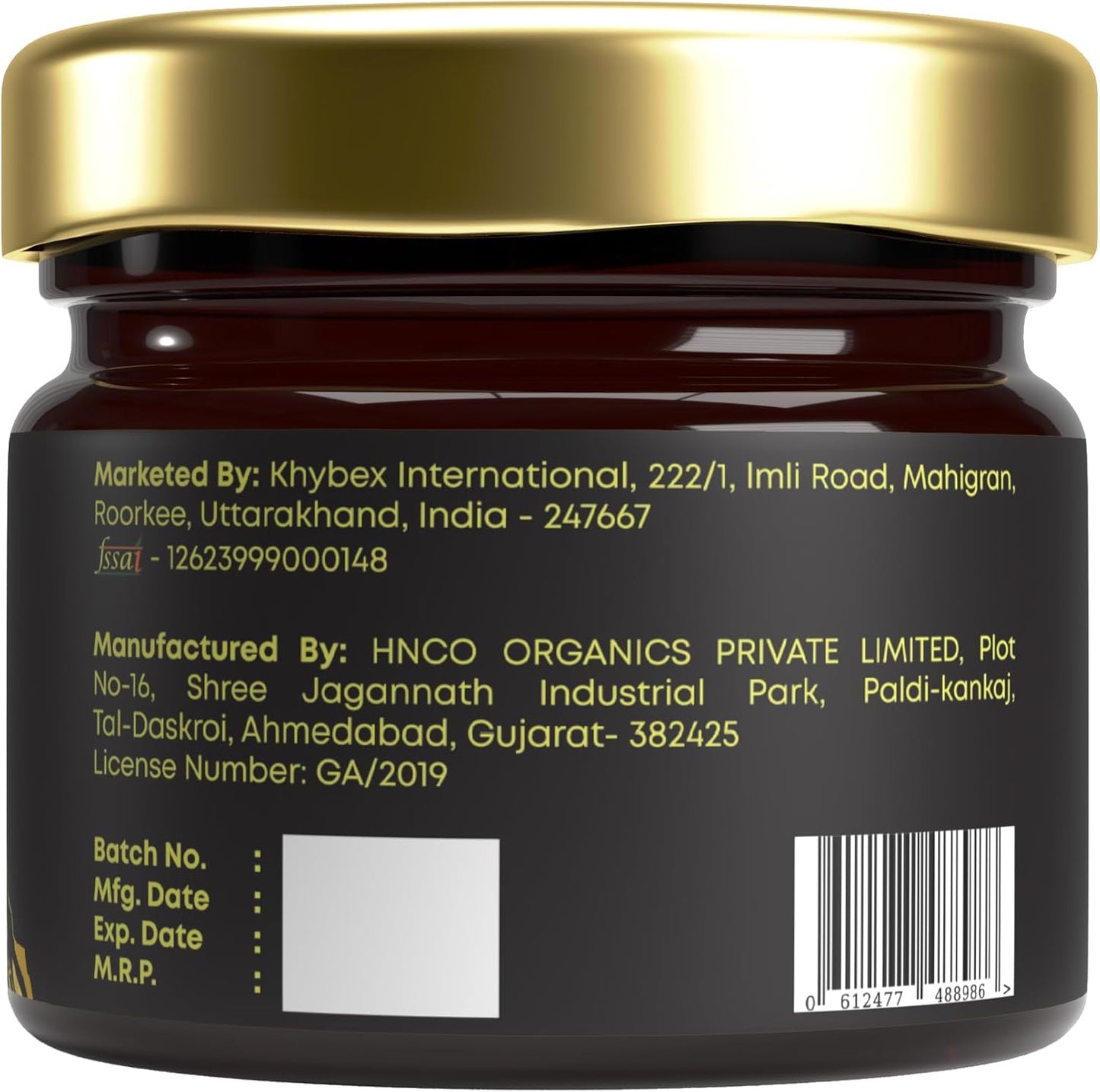 High Potency Gold Grade Shilajit Resin 20g Jar | Pure Himalayan Mineral Supplement for Energy Boost & Immune Support | 75% Fulvic Acid | Men & Women - Empire Elixir