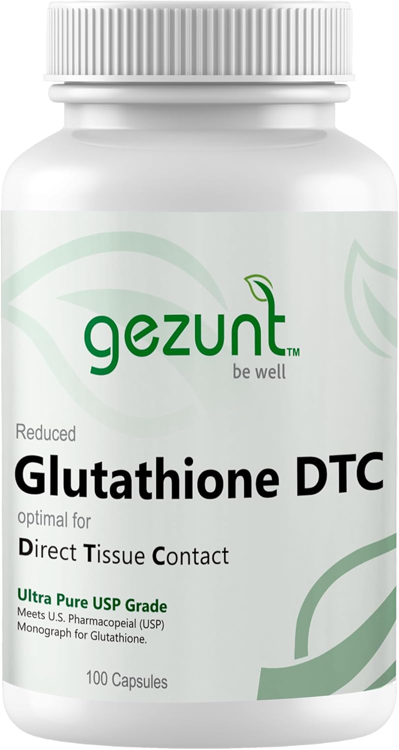 High Potency Reduced Glutathione Direct-to-Consumer Supplement (100 Capsules)