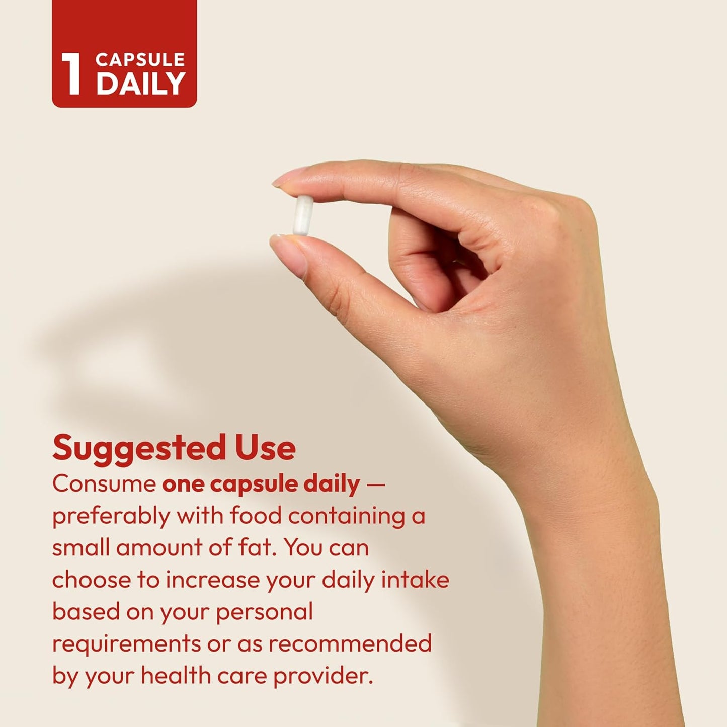 High Potency Vitamin D3 10,000 IU Capsules for Bone Health, Calcium Absorption, Muscle Function, Immune Support - 60 Count