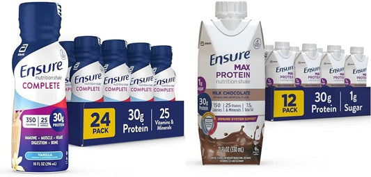 High-Protein Nutrition Shake with Immune-Boosting Nutrients - 30g Protein Meal Replacement Shake for Maximum Nutrition