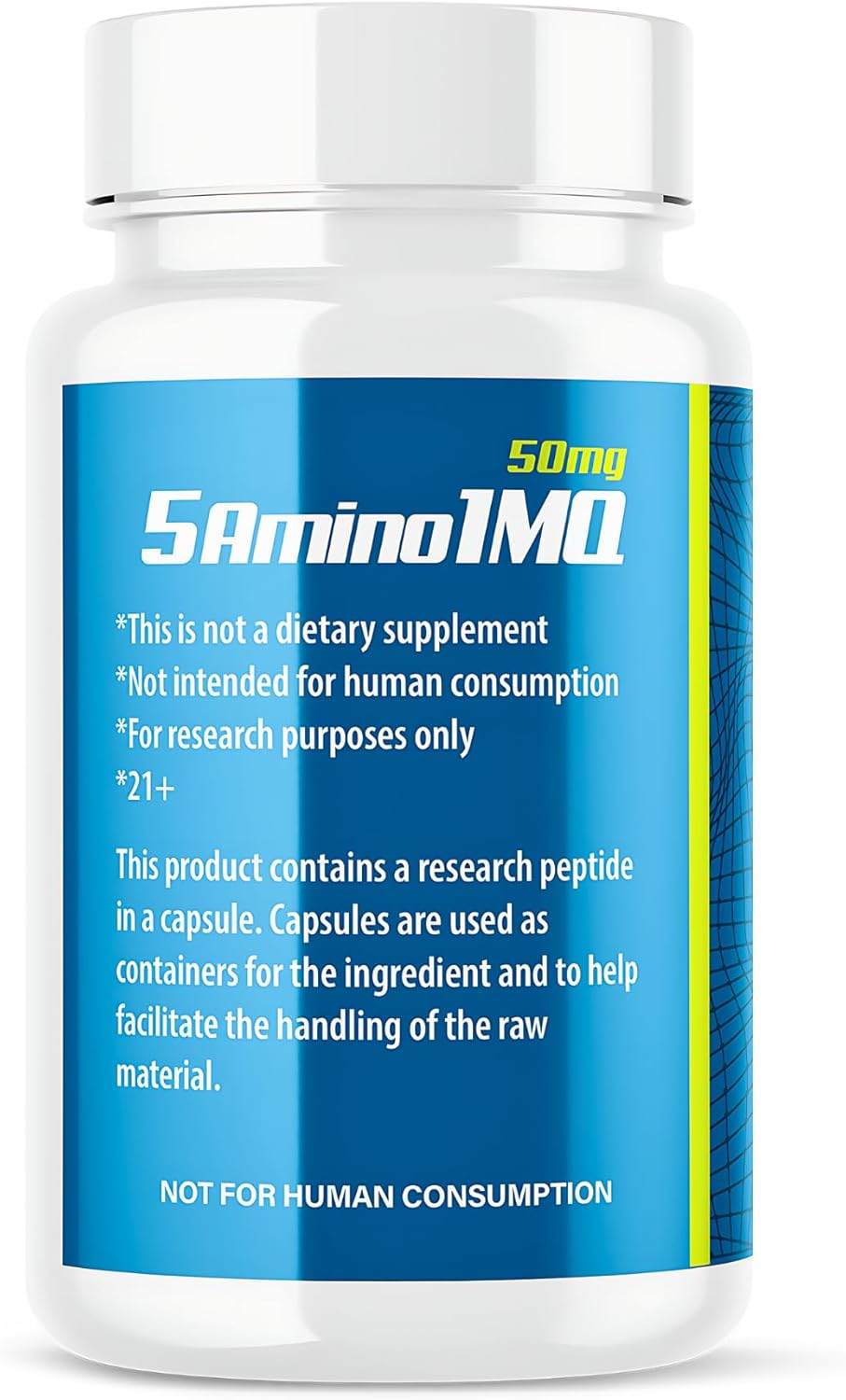 High-Purity NAD+ Activator & NNMT Inhibitor Capsules for Metabolic Support & Fitness - 60 Count