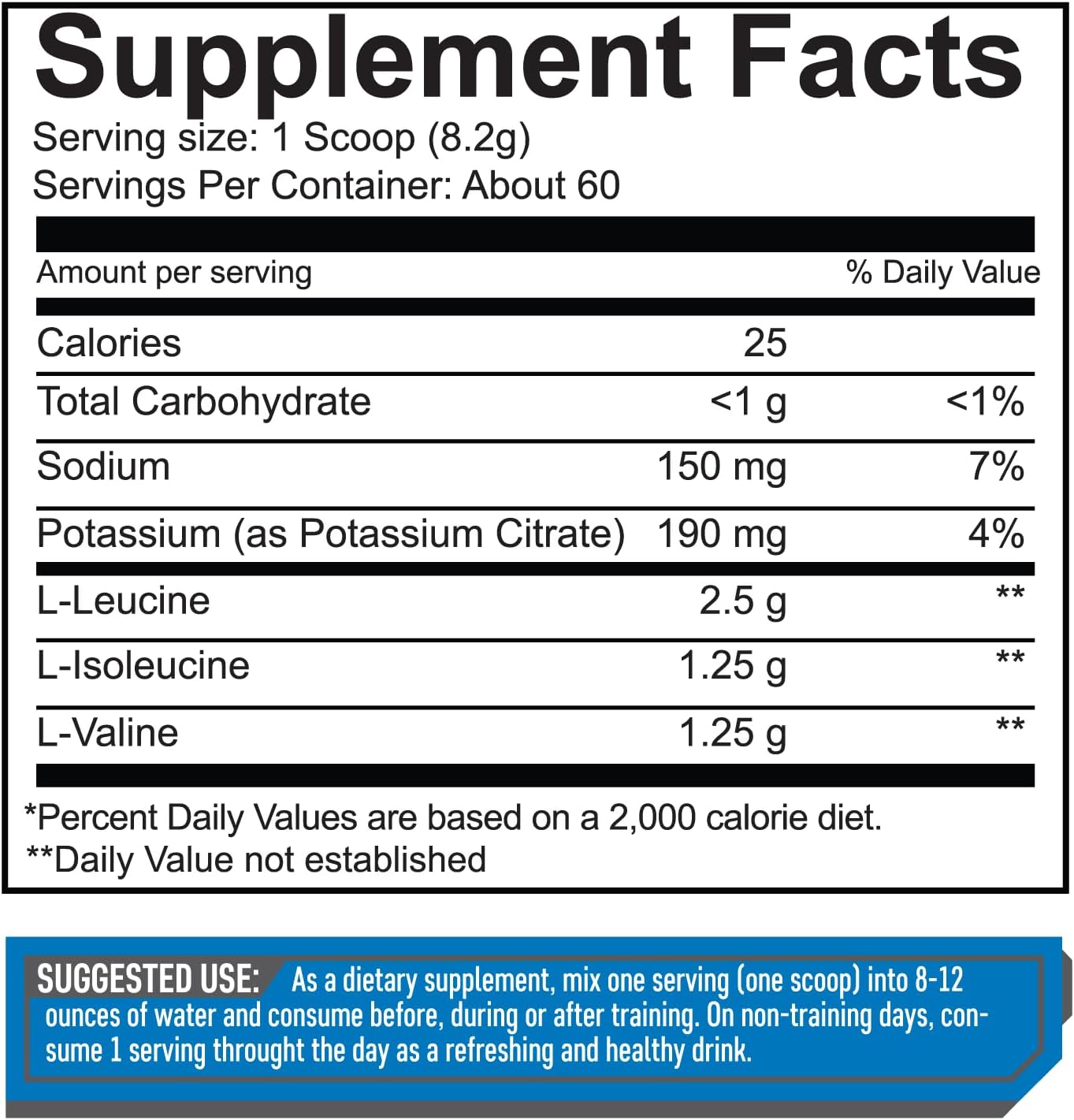High-Quality Giant Performance Edge BCAA Supplement - 60 Servings in Black Cherry Flavor
