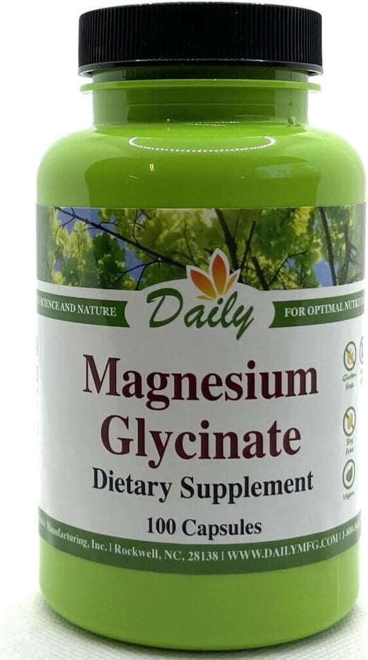 High-Quality Magnesium Glycinate Supplement for Daily Manufacturing