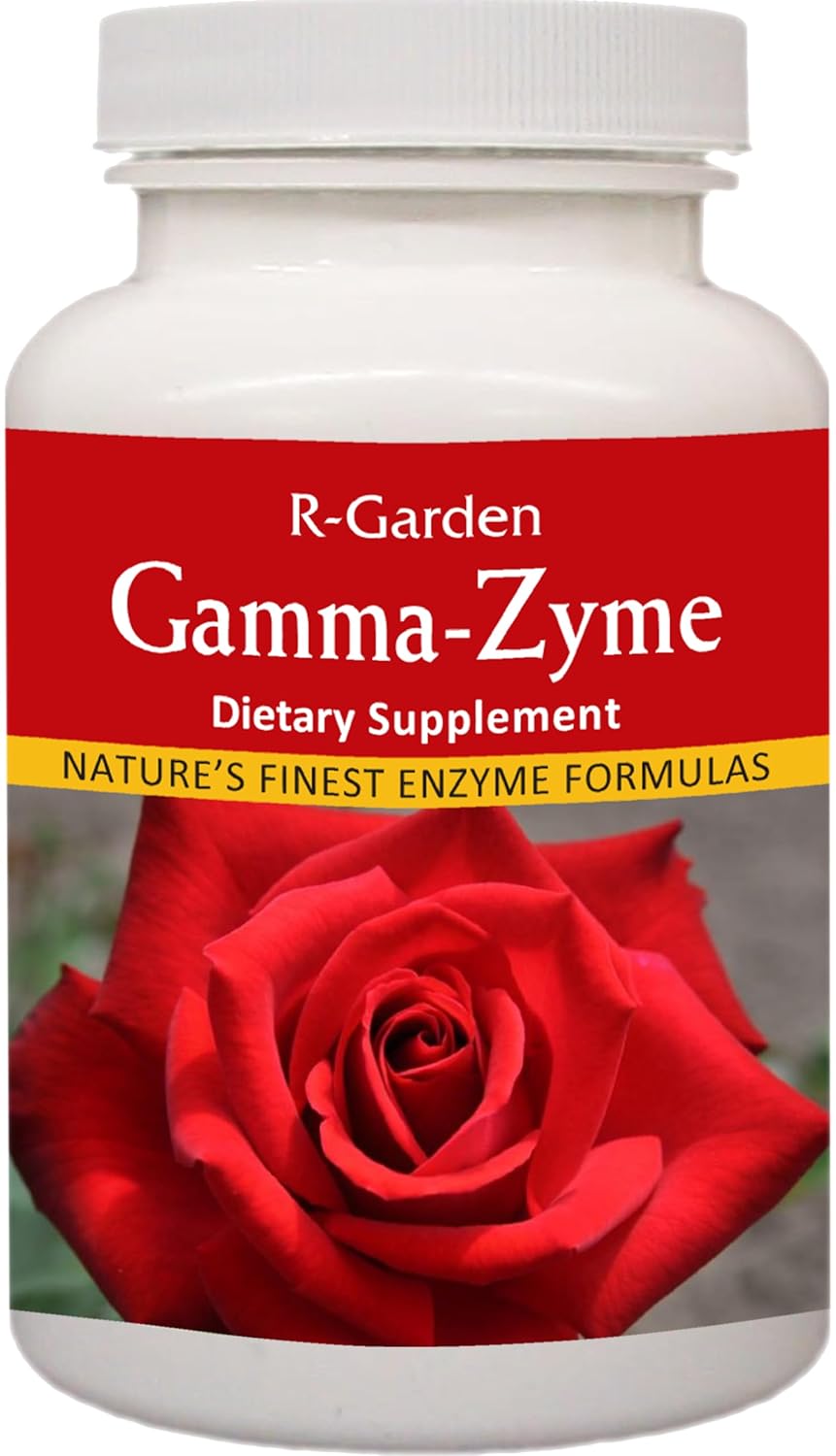 High-Quality R-Garden Gamma-Zyme Supplement with 200 Capsules for Optimal Digestive Health