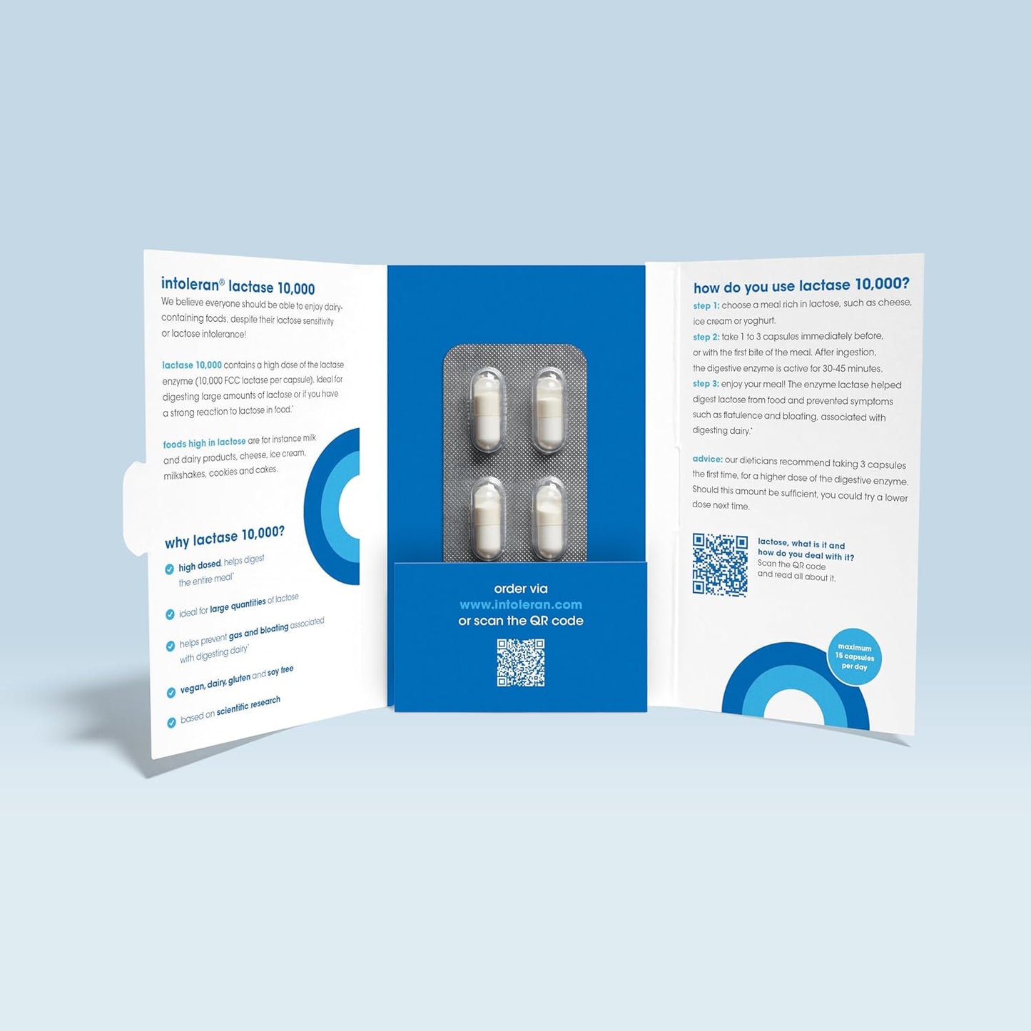 High Strength Lactase Enzyme Supplement Testpack - 6 Capsules | Vegan Digestive Enzymes for Lactose Intolerance | Fast-Acting & High Dose Formula | Low FODMAP Dairy Aid