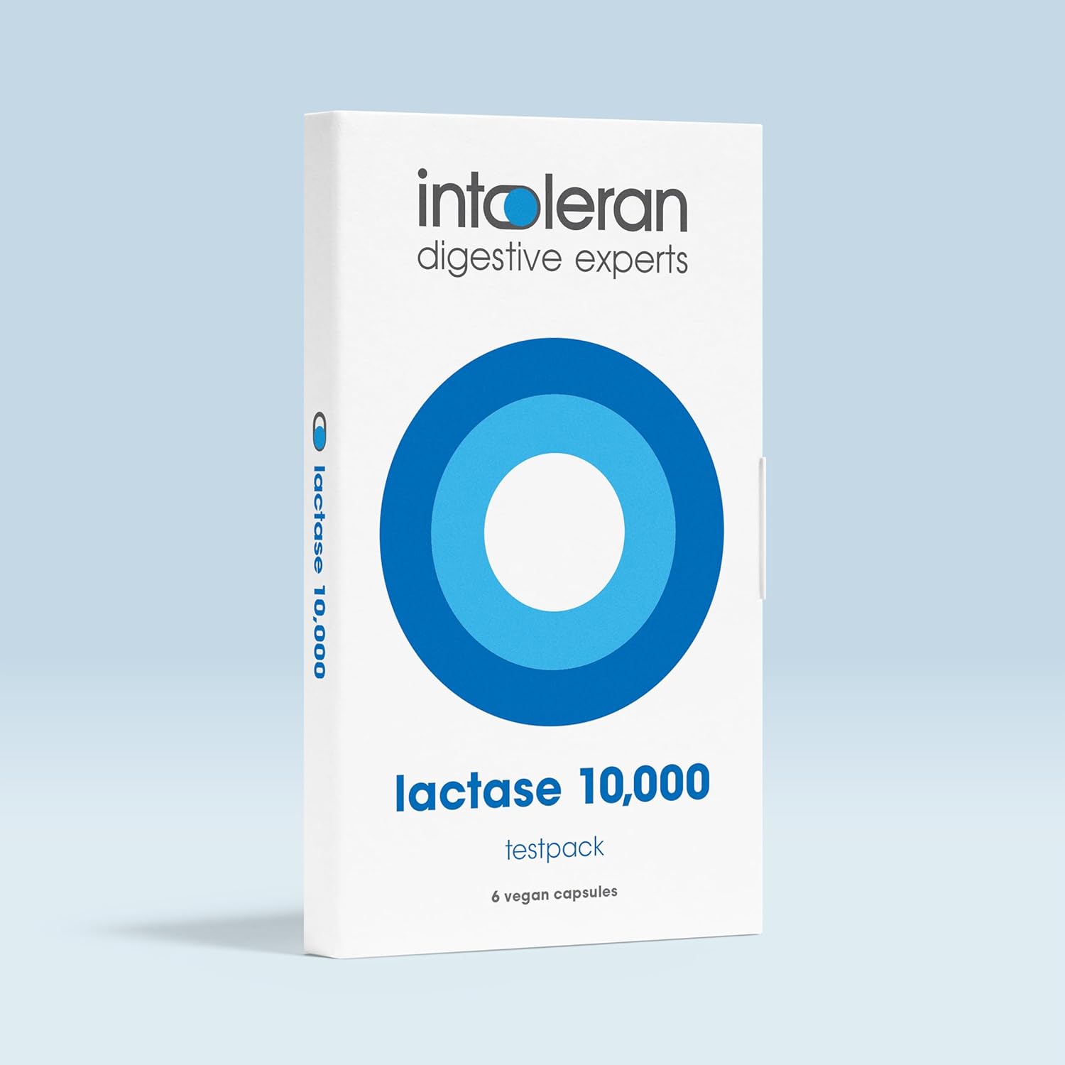 High Strength Lactase Enzyme Supplement Testpack - 6 Capsules | Vegan Digestive Enzymes for Lactose Intolerance | Fast-Acting & High Dose Formula | Low FODMAP Dairy Aid