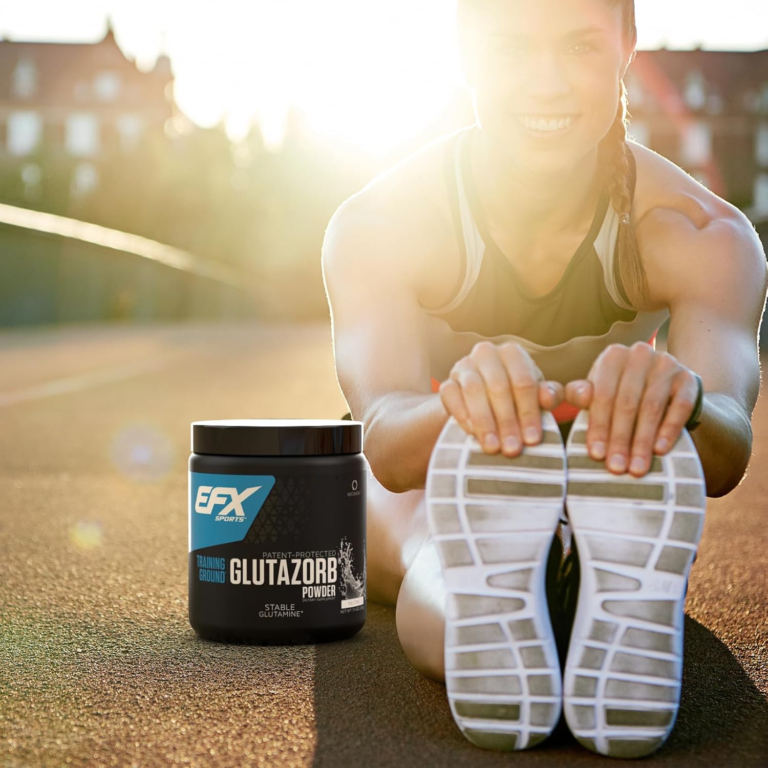 Highly Concentrated Glutamine Supplement for Digestion & Immune Support | EFX Sports Training Ground Glutazorb Powder | 140 Servings