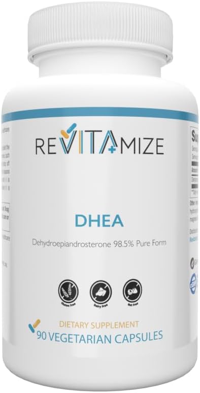 Highly Pure 98.5% DHEA Supplement by Revitamize