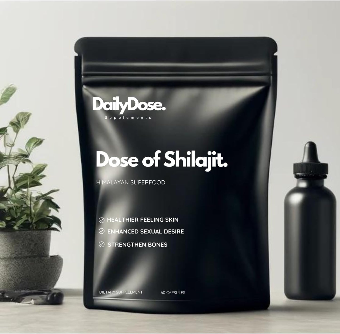 Himalayan Shilajit Daily Supplements for Energy and Immunity Boost