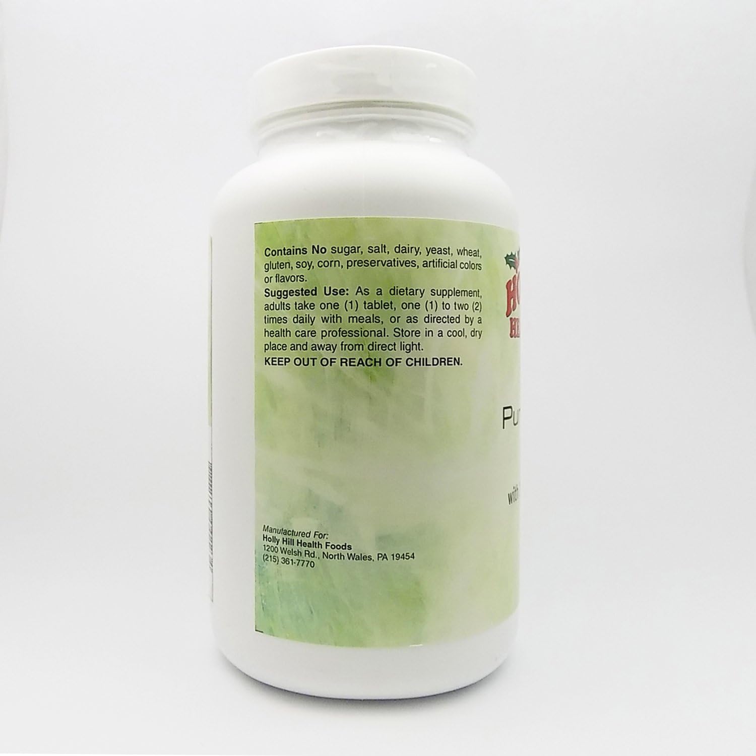 Holly Hill Health Foods PureWay-C 1000 MG Tablets with Bioflavonoids, Buffered - 180 Count