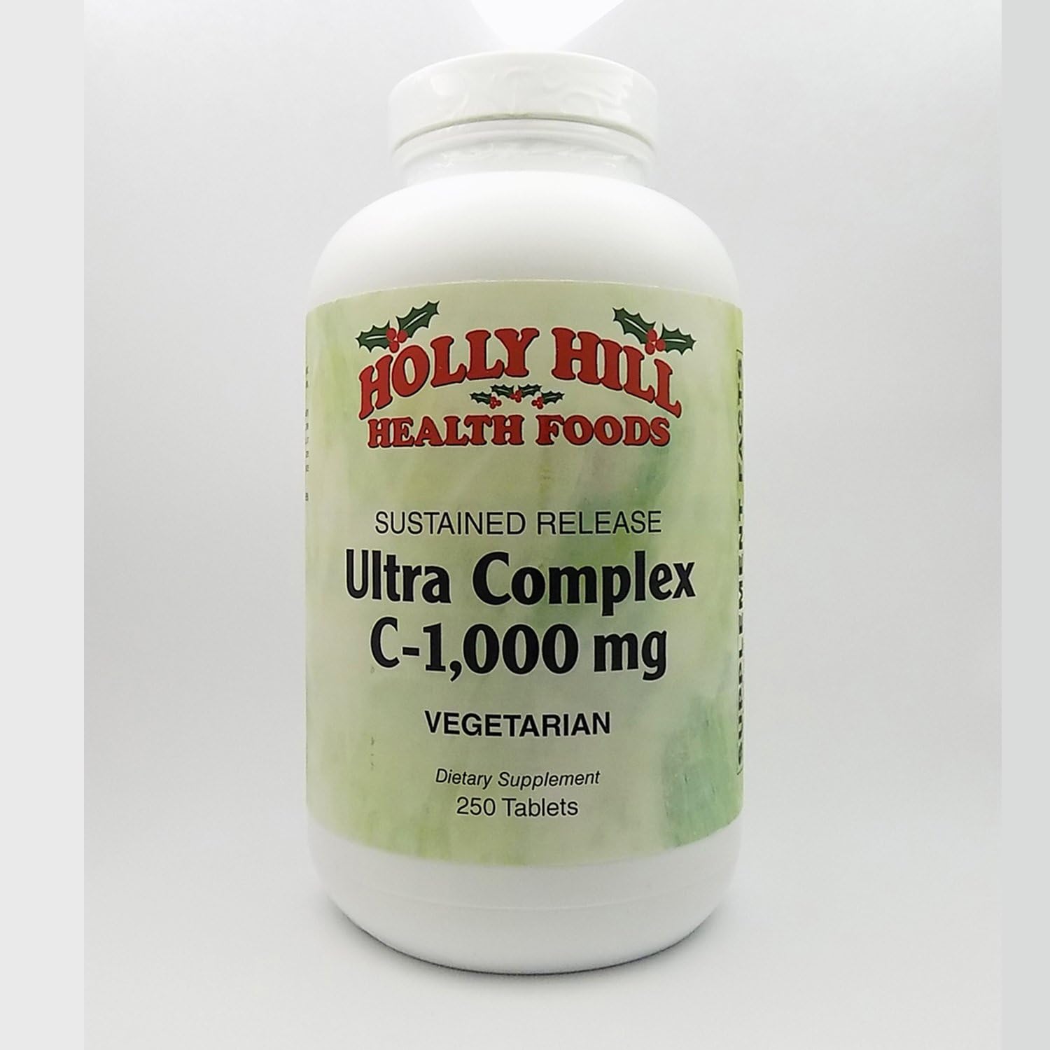 Holly Hill Health Foods Ultra Complex C 1000 MG Vegetarian Tablets - 250 Count