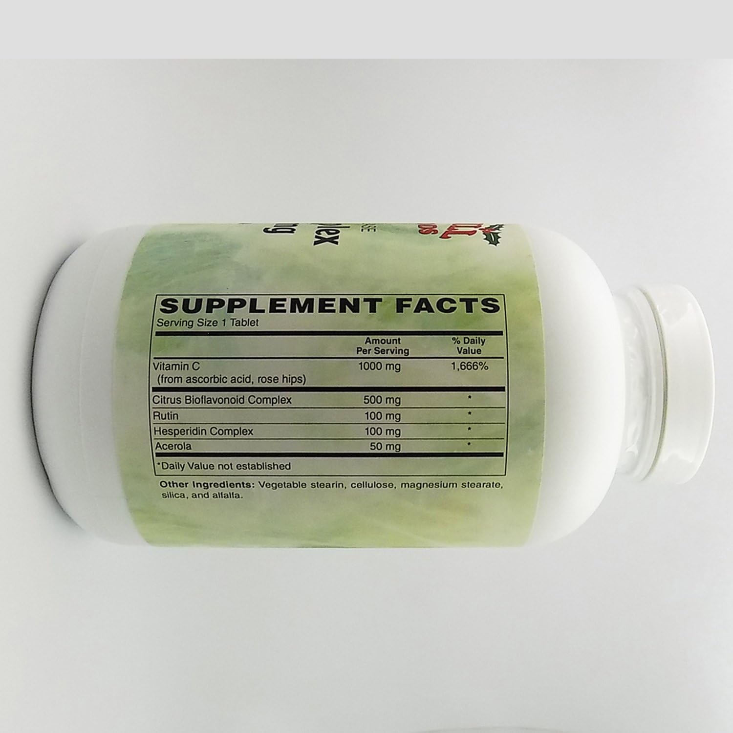 Holly Hill Health Foods Ultra Complex C 1000 MG Vegetarian Tablets - 250 Count