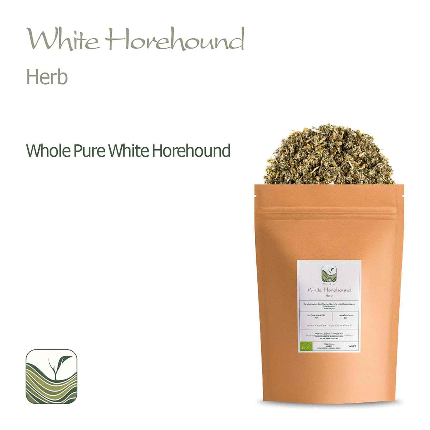 Horehound Leaf Tea Herb - White Horehound Leaves Horhound Whorehound Tea