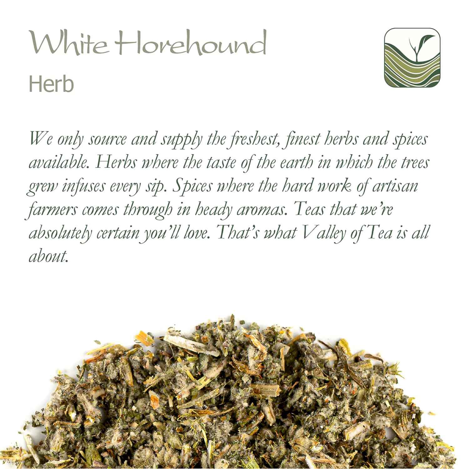 Horehound Leaf Tea Herb - White Horehound Leaves Horhound Whorehound Tea