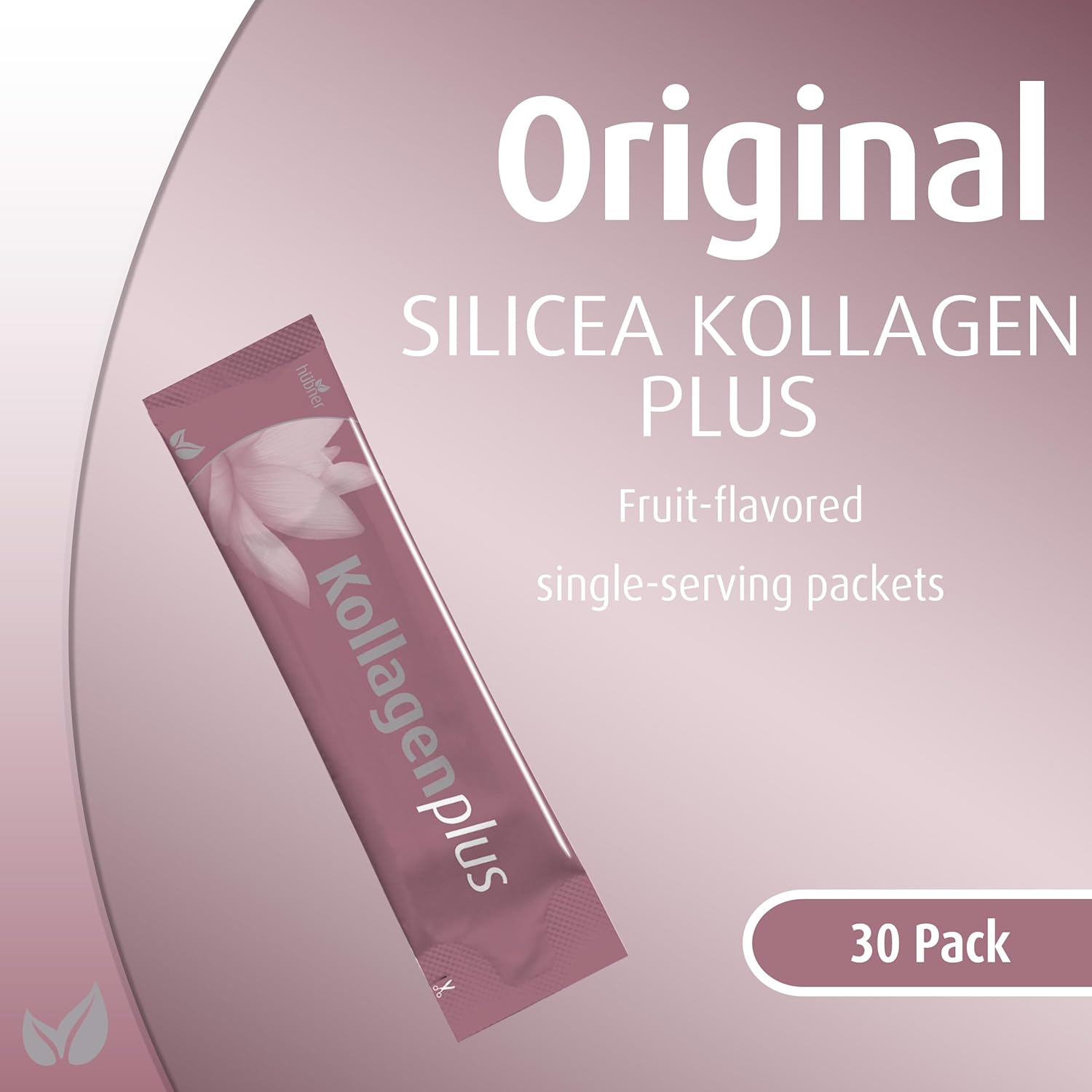 Hubner Original Silicea Kollagen Plus Collagen Peptide Supplement 15ml Packets 30-Count