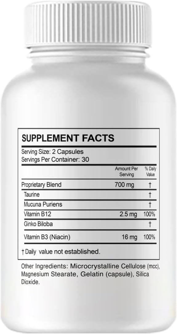 Hunter Focus Advanced Health Capsules - 2 Pack of Kivus Hunter Focus Capsules (120 Capsules)