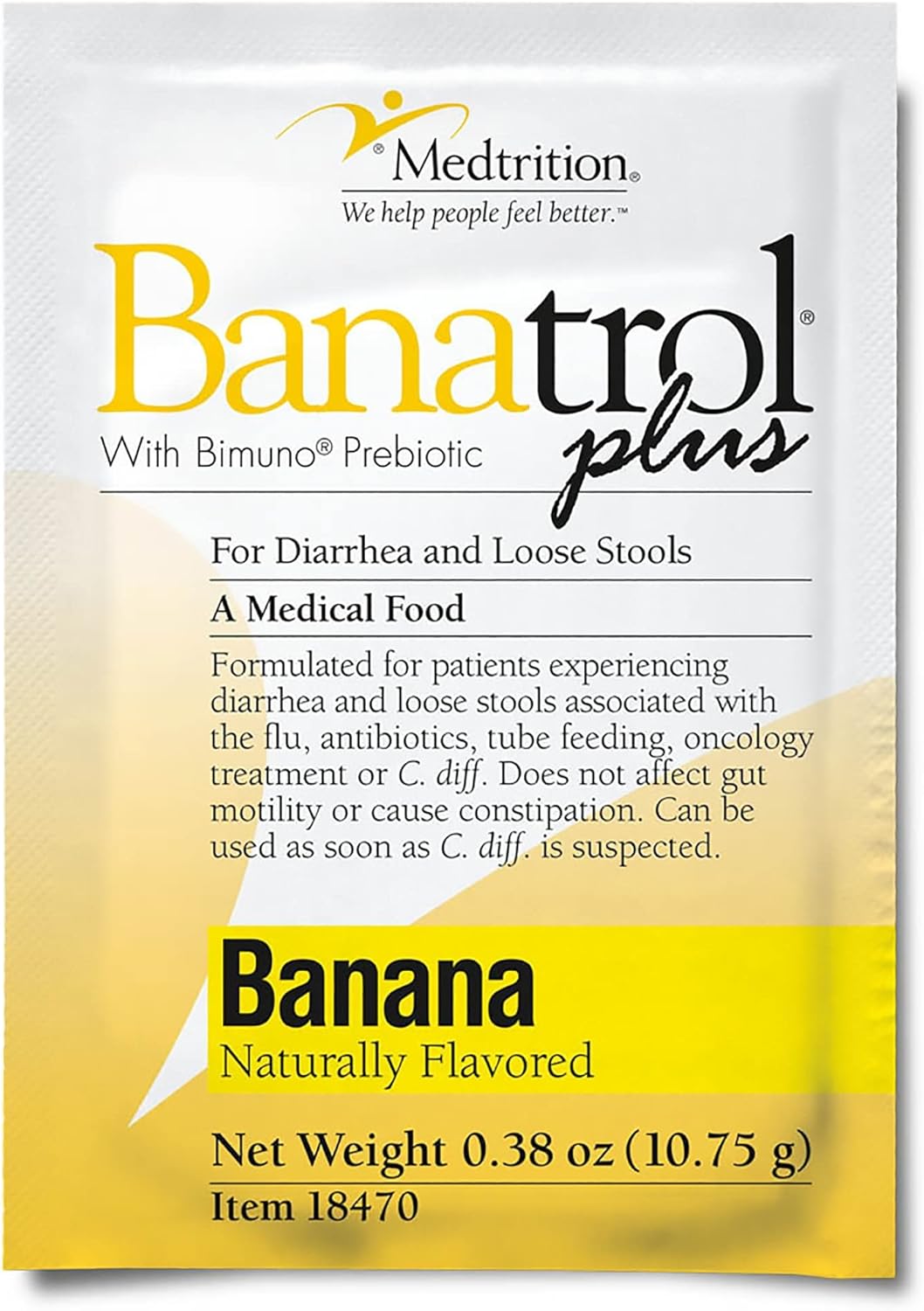 HUSSELL Banatrol Plus (Banana) - Natural Digestive Support Dietary Supplement