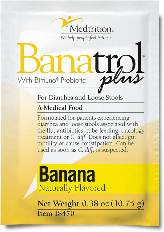 HUSSELL Banatrol Plus (Banana) - Natural Digestive Support Dietary Supplement