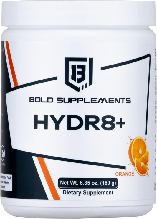 Hydr8+ Hydration & Vitamin Powder - Keto Friendly, No Sugar, Non-GMO - 30 Servings