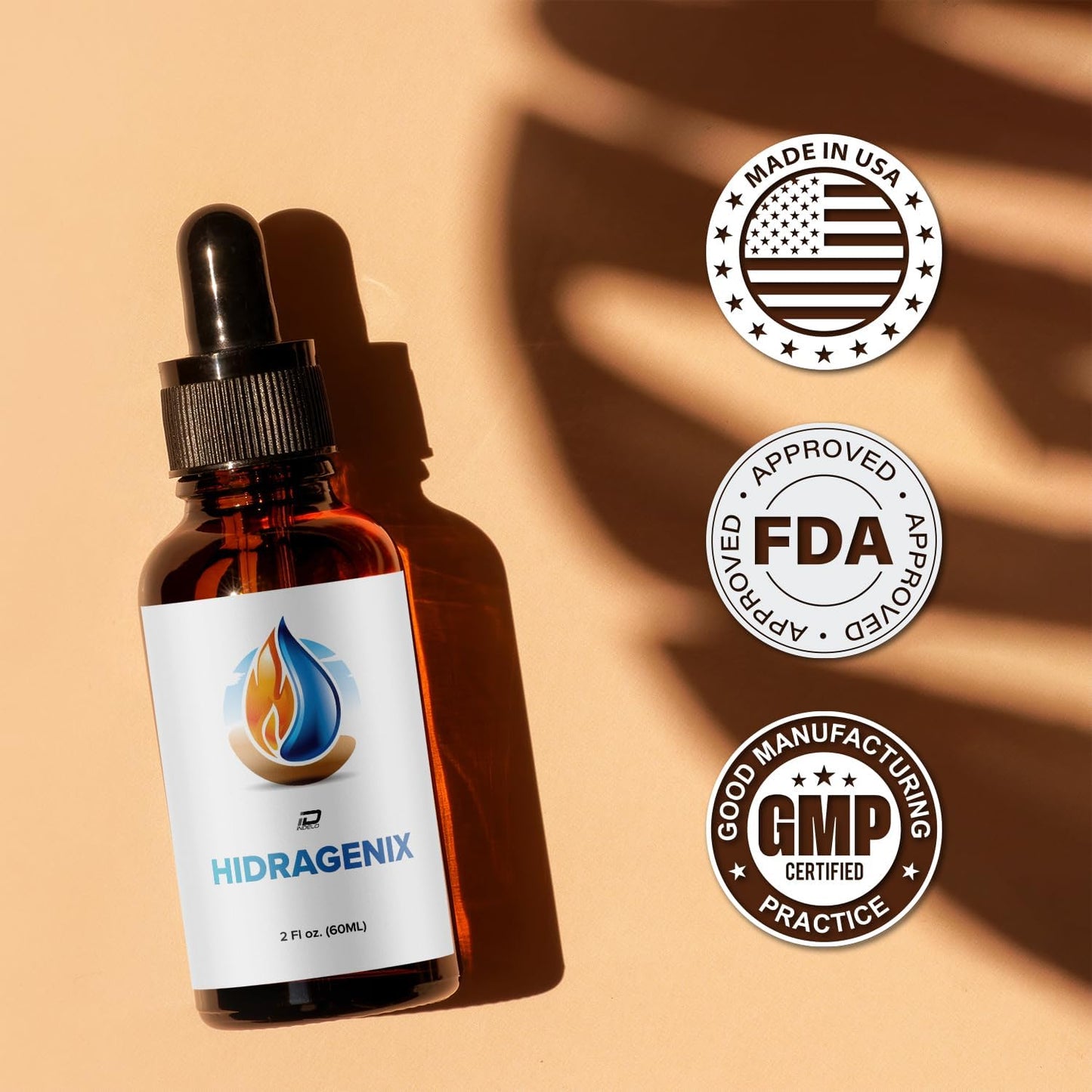 Hydragenix Liquid Drops for Wellness - Advanced 2024 Formula - 60 ML - Hydragenix Support Formula