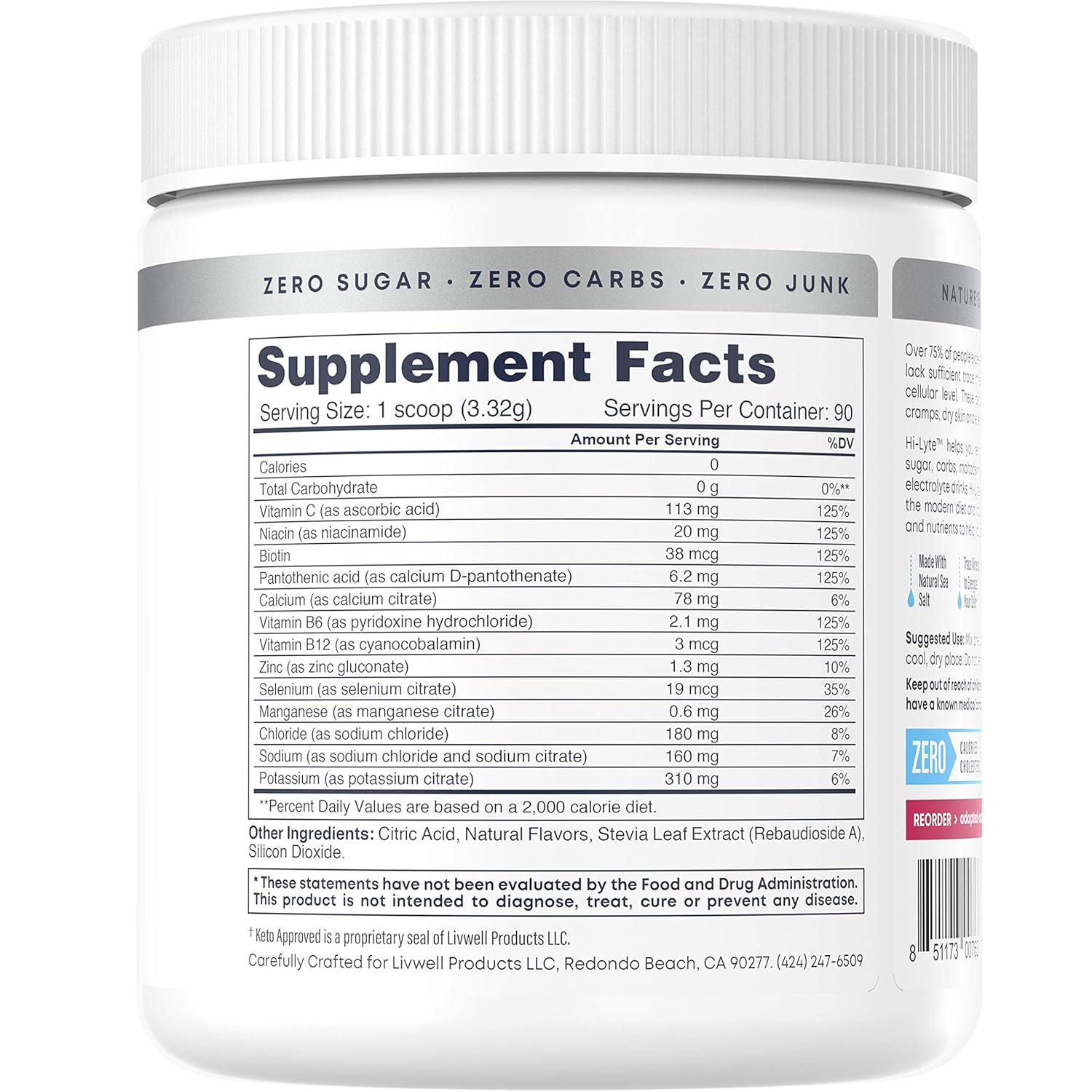 Hydration Bundle: Adapted Nutrition Electrolyte Powder & Pro Packets, 106 Servings, Raspberry & Acai Berry Flavors