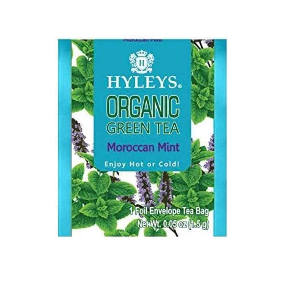 Hyleys Organic Green Tea Acai Berry and Blueberry Flavor - 25 Tea Bags - (6 Pack - 150 Tea Bags Total)