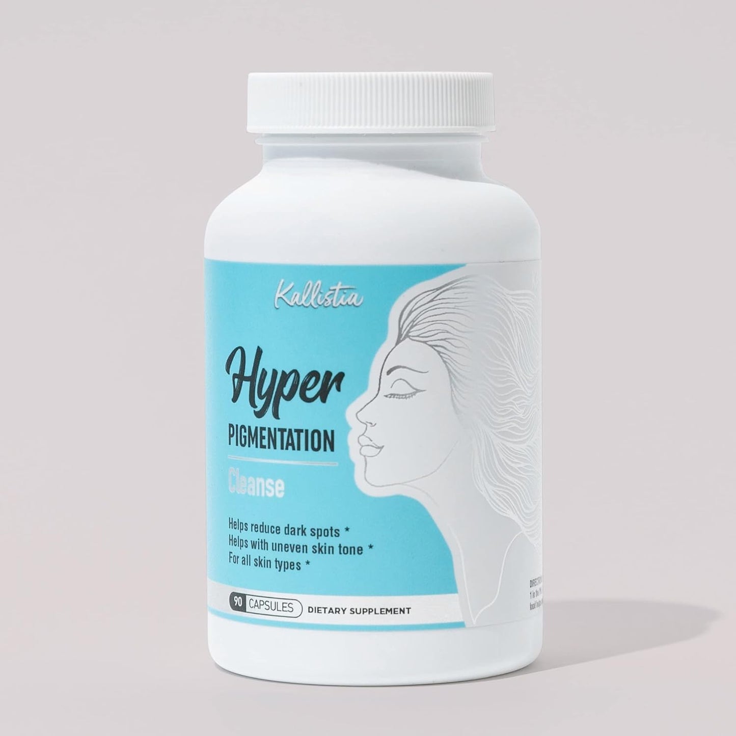 Hyperpigmentation Cleanse Capsules by Kallistia - Natural Solution for Skin Discoloration and Uneven Tone