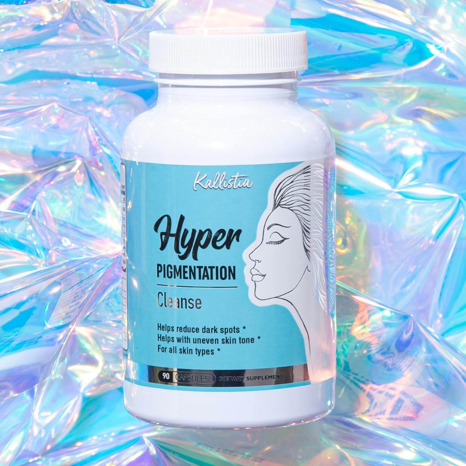Hyperpigmentation Cleanse Capsules by Kallistia - Natural Solution for Skin Discoloration and Uneven Tone