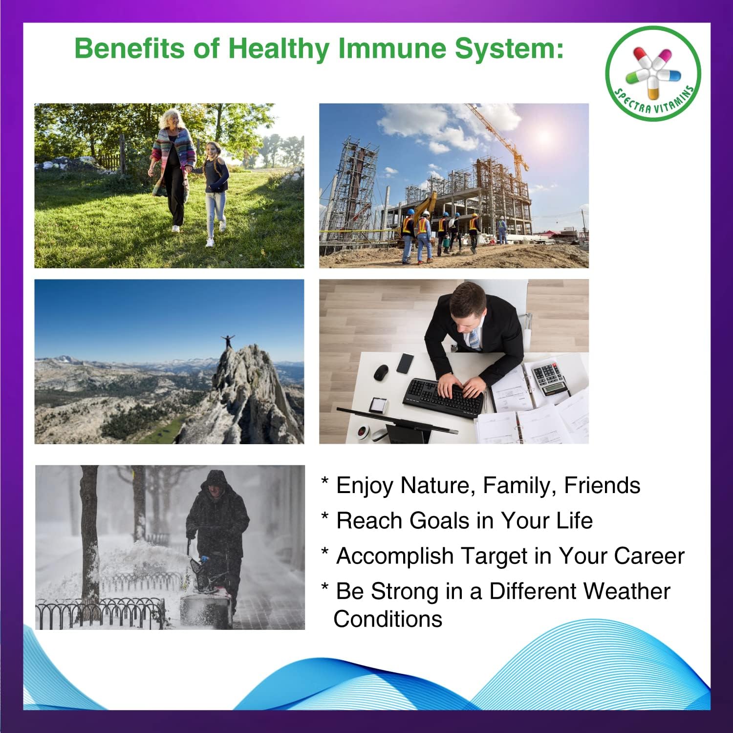 Immune Guard Natural Immunity Booster with Vitamind D3, Zinc, Immunolin, and Ellagic Acid - 30 Capsules