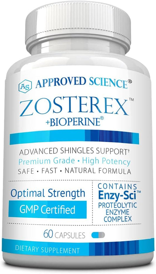 Immune Support Supplement with L-Lysine, Vitamin B Blend, and Mushroom Blend - 60 Capsules