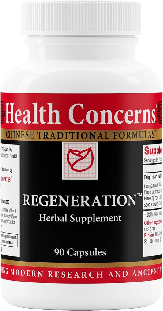 Immune System and Liver Health Supplement - 90 Capsules for Health Concerns Regeneration